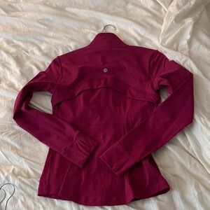 Lululemon define jacket Women's pomegranate berry red Jacket Nulux fabric